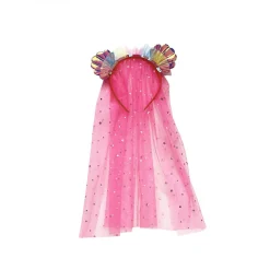 Mermaids verkleedset zeemeermin met staart en diadeem