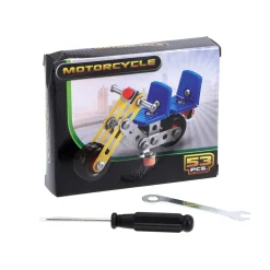 Metal 3D set contructie voertuig 3 assorti