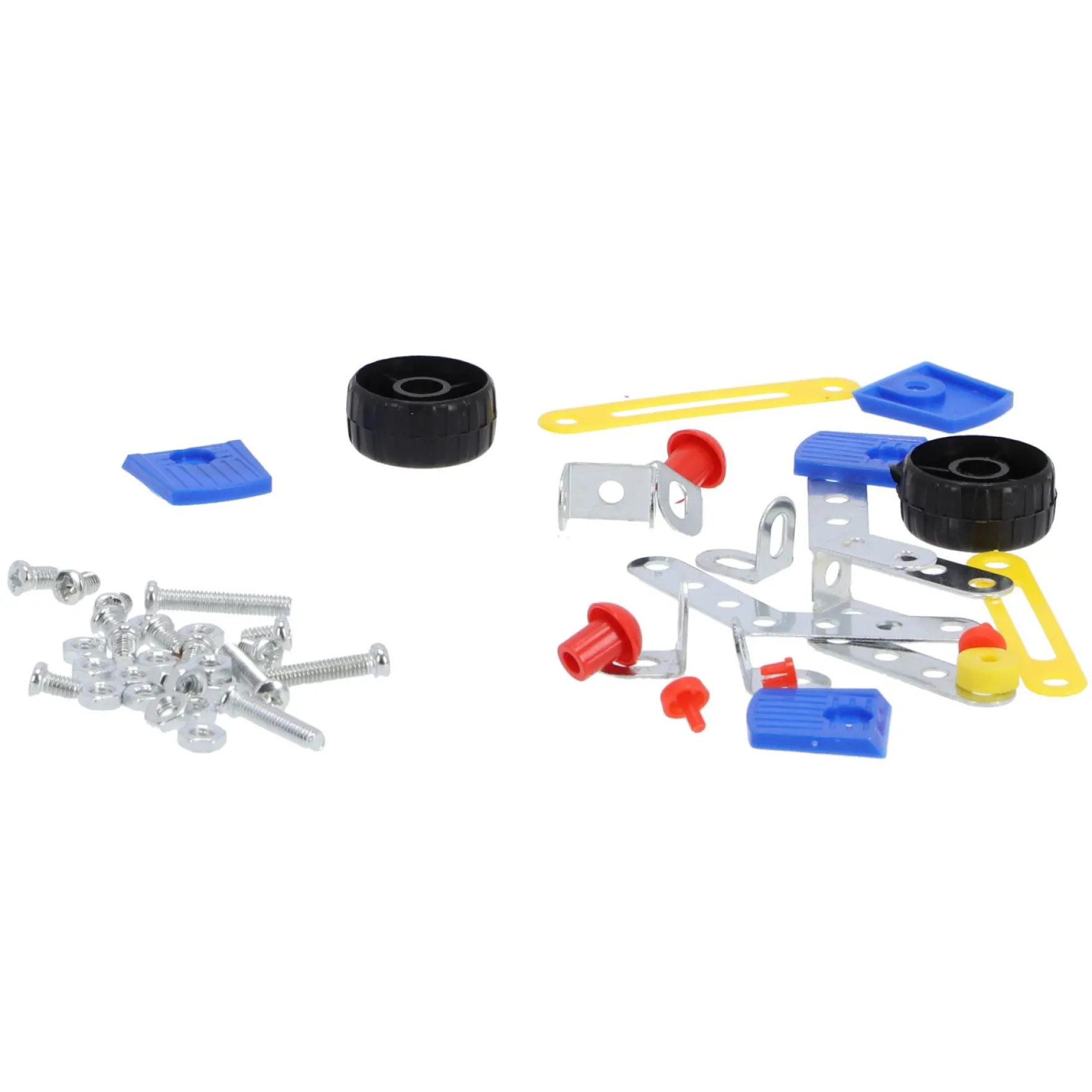 Metal 3D set contructie voertuig 3 assorti