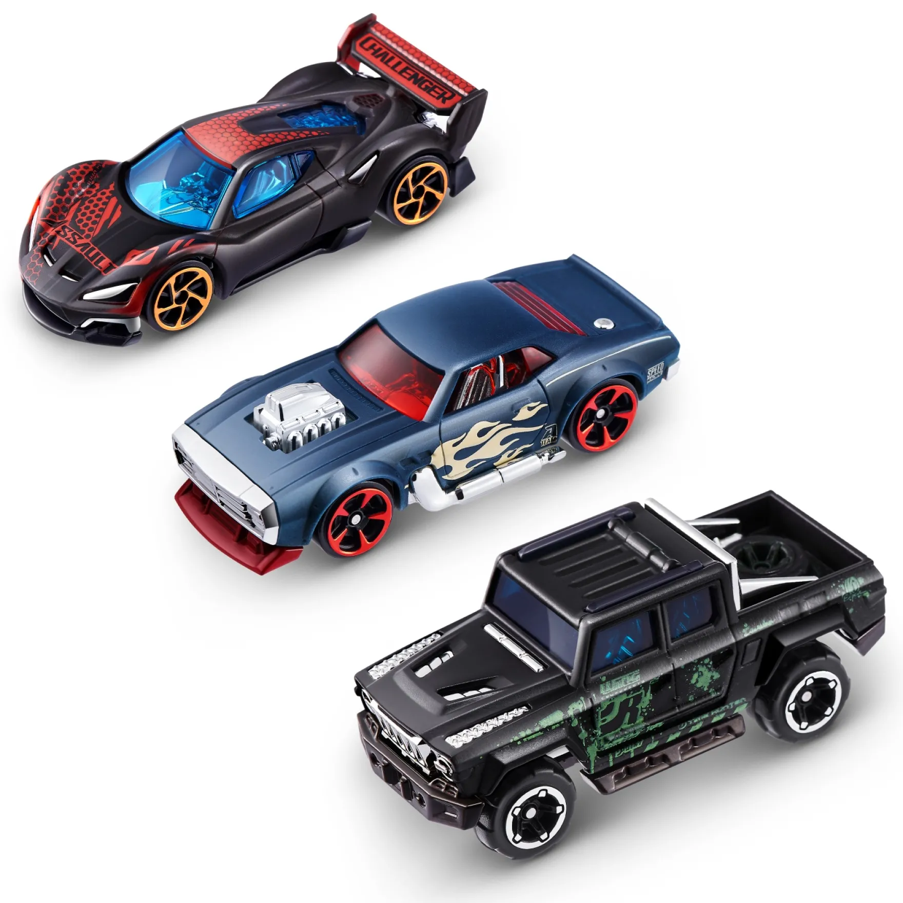 Metal machines color change s4 3-pack assorti