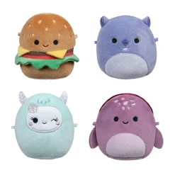 Micromallows pluche 6,5 cm 4 stuks set 2