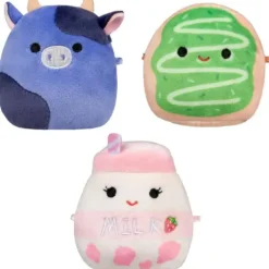 Micromallows pluche 6,5cm 3 pack Ingred, Amelie Daisuke