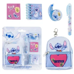 Mini rugtas sleutelhanger set Stitch