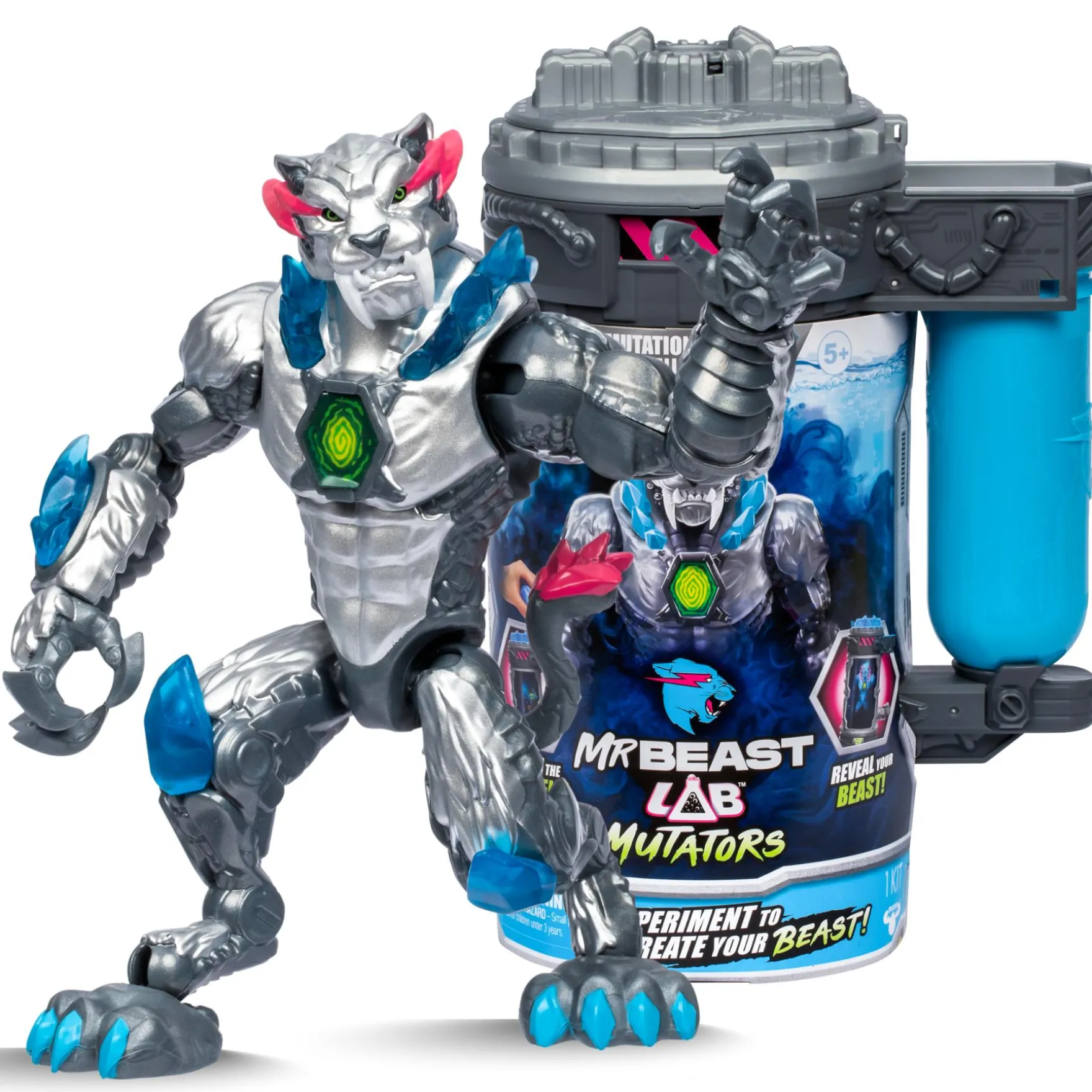 Mister Beast lab mutator metallic panther