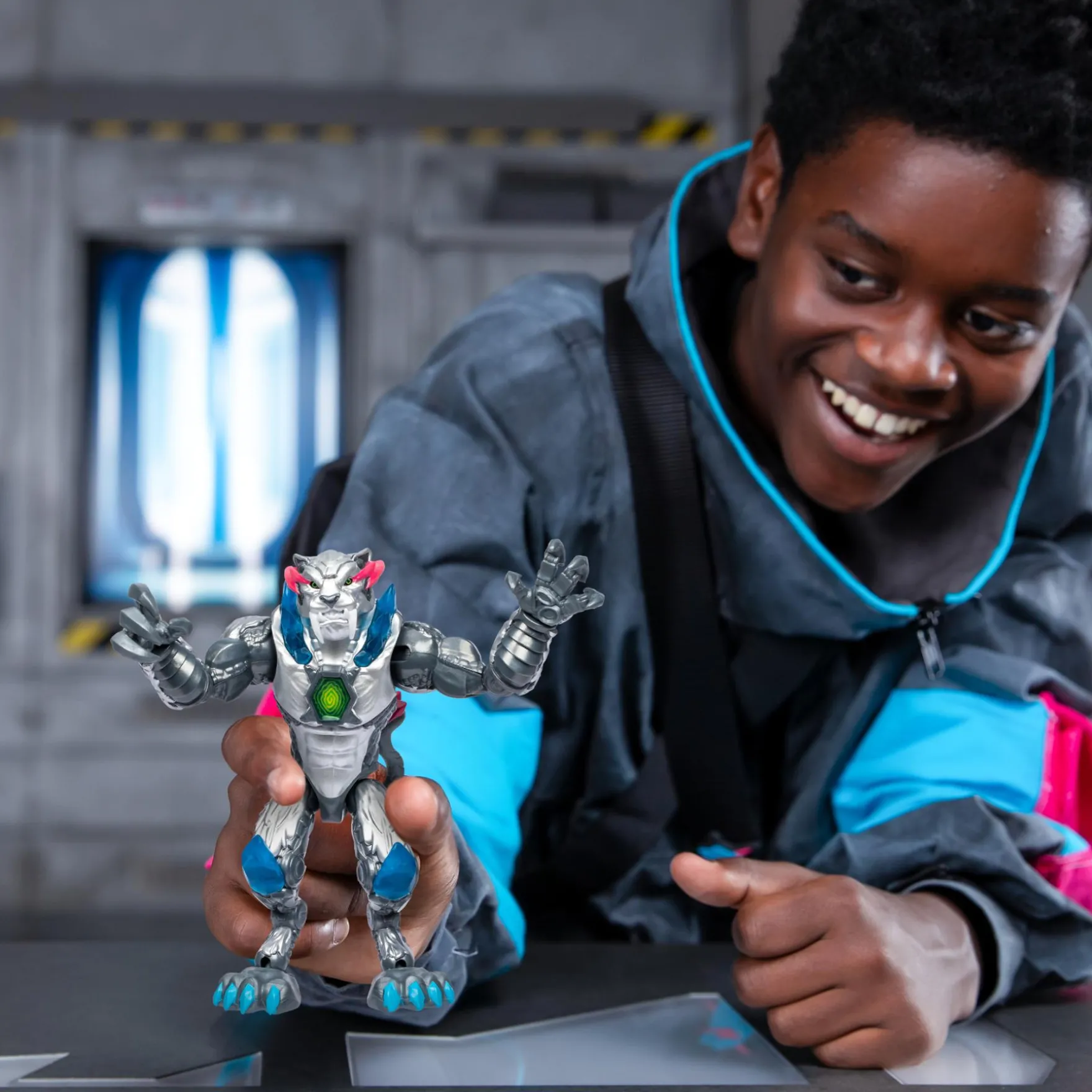 Mister Beast lab mutator metallic panther