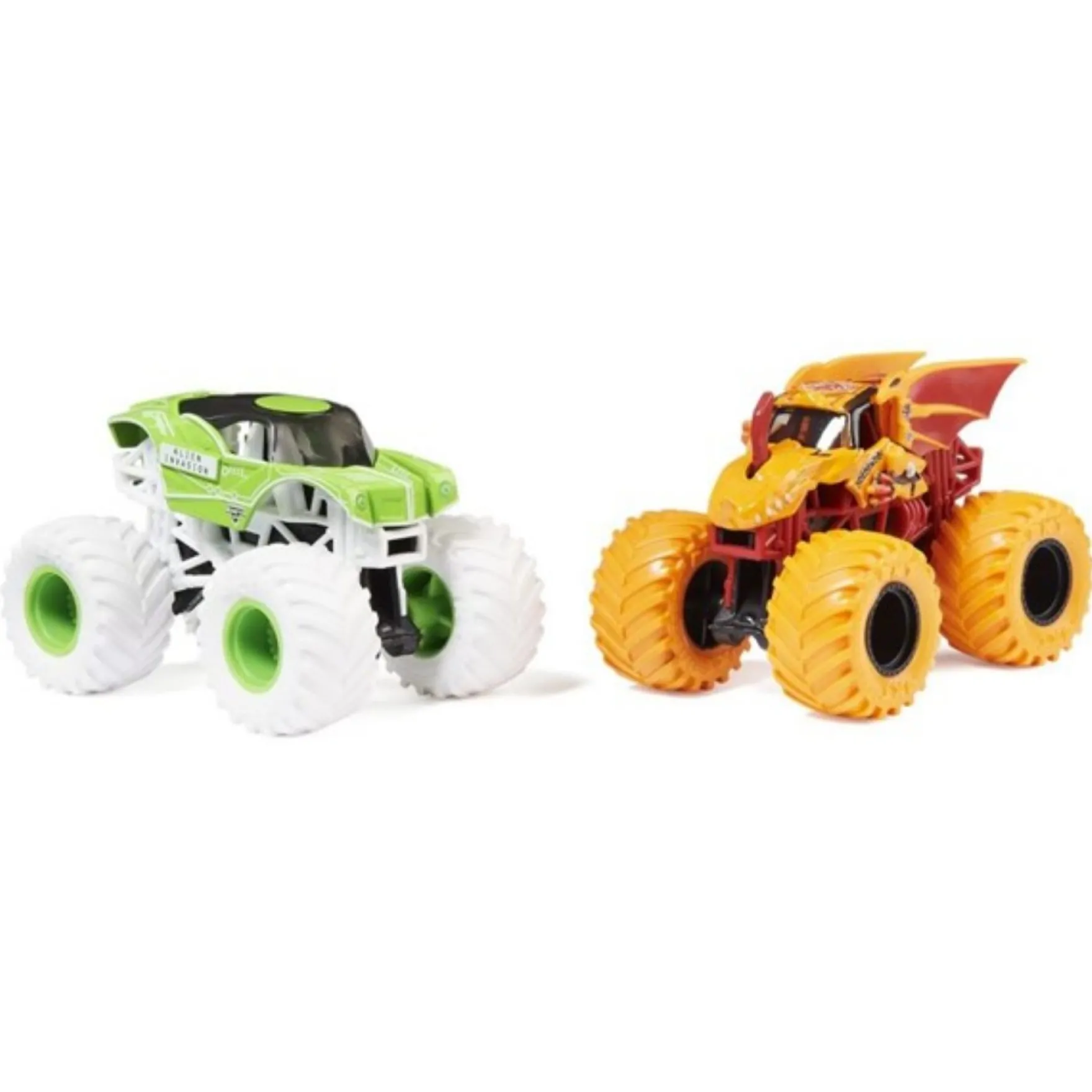 Monster Jam 1:64 2 Pack Bakugan vs Alien