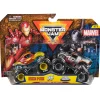 Monster Jam 1:64 2 pack Marvel (Ass)