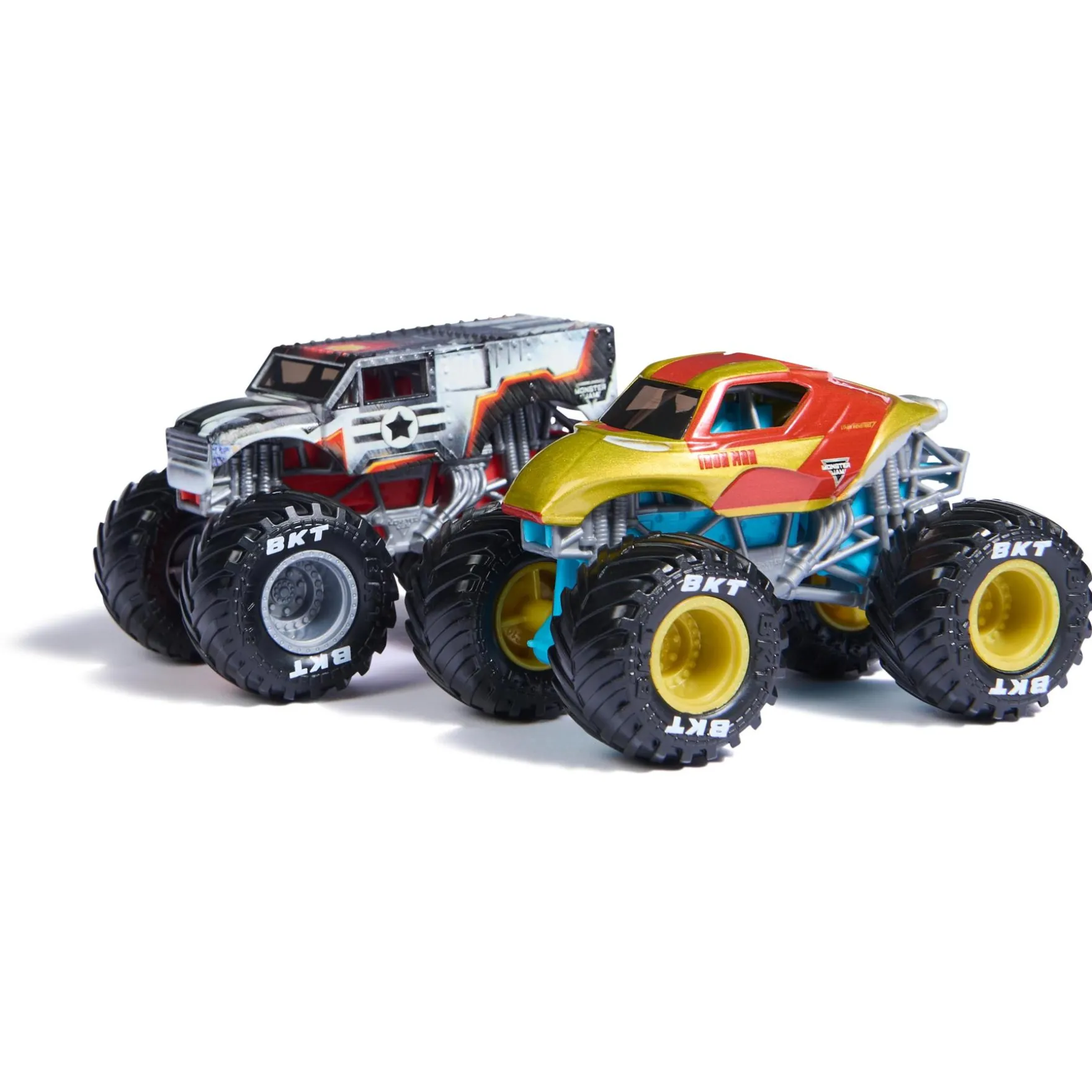 Monster Jam 1:64 2 pack Marvel (Ass)