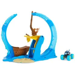 Monster Jam 1:64 Megalodon’s Loop of Doom Playset