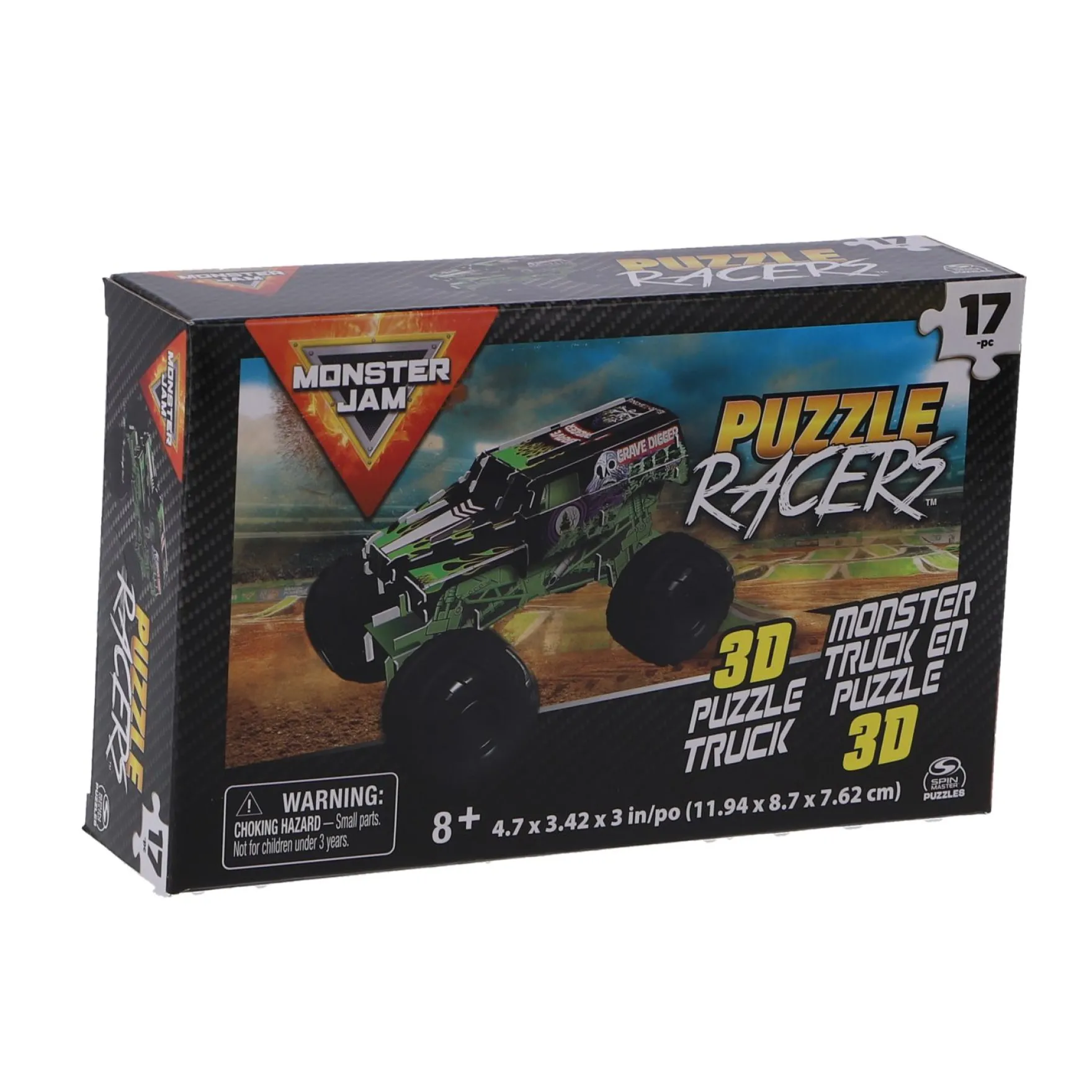 Monster Jam Puzzle Racers Assorti Pk 4