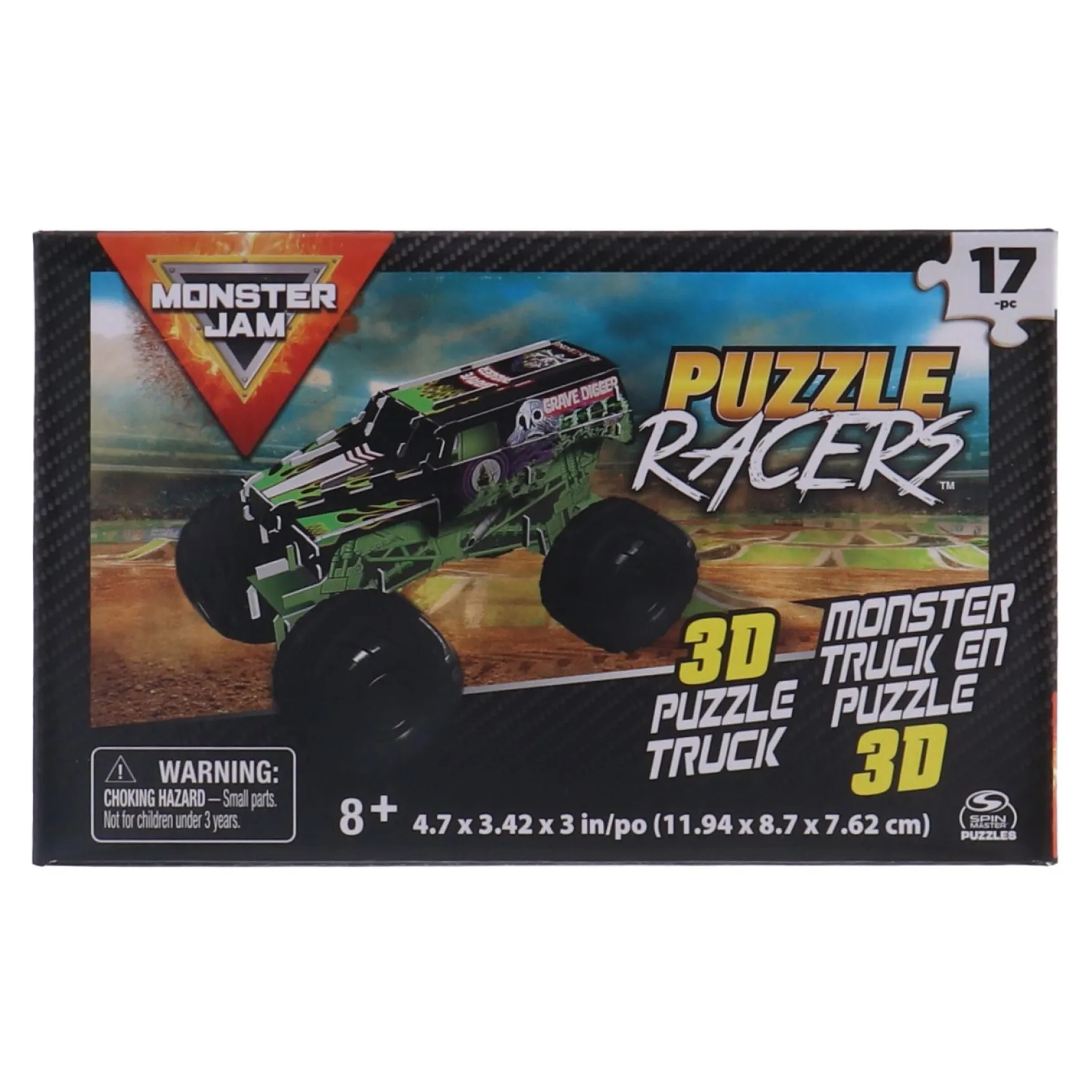 Monster Jam Puzzle Racers Assorti Pk 4