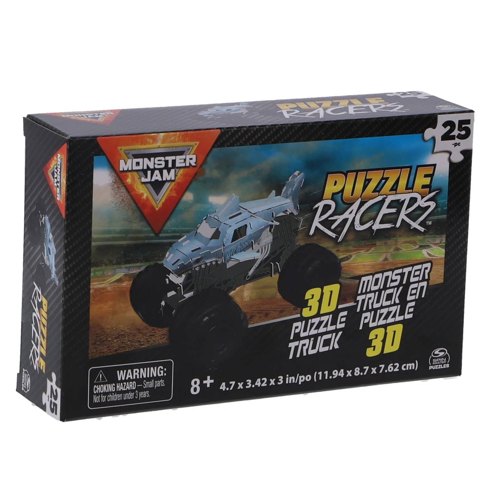 Monster Jam Puzzle Racers Assorti Pk 4
