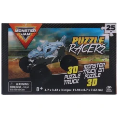 Monster Jam Puzzle Racers Assorti Pk 4