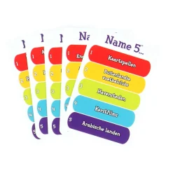 Name 5 - Kaartspel