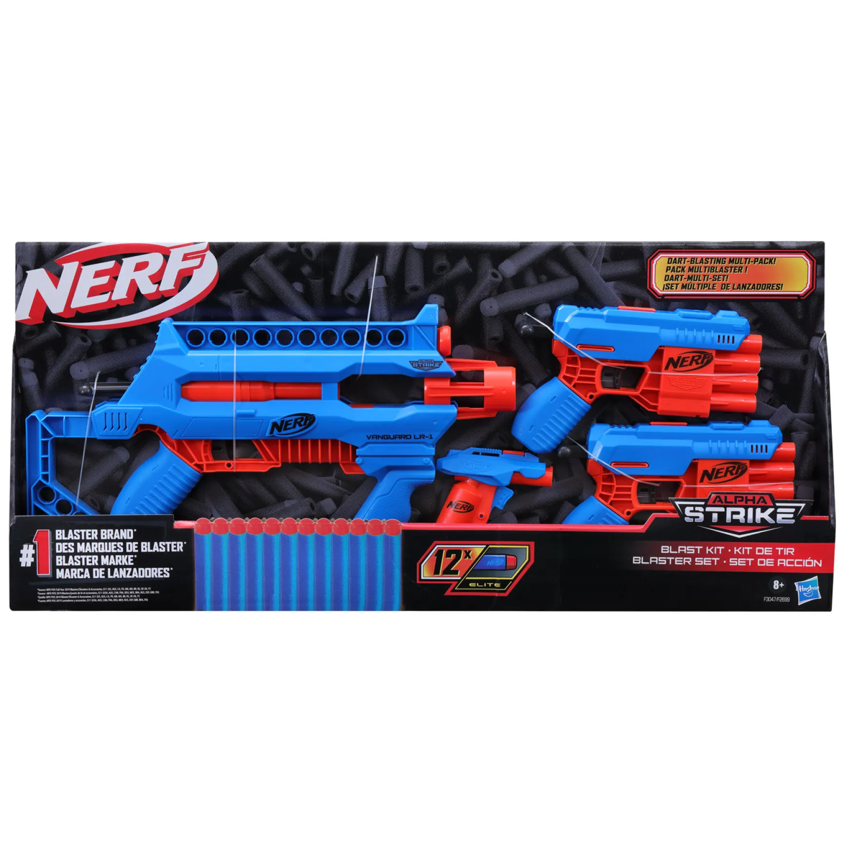 Nerf Alpha Strike Multi Pack Assorti