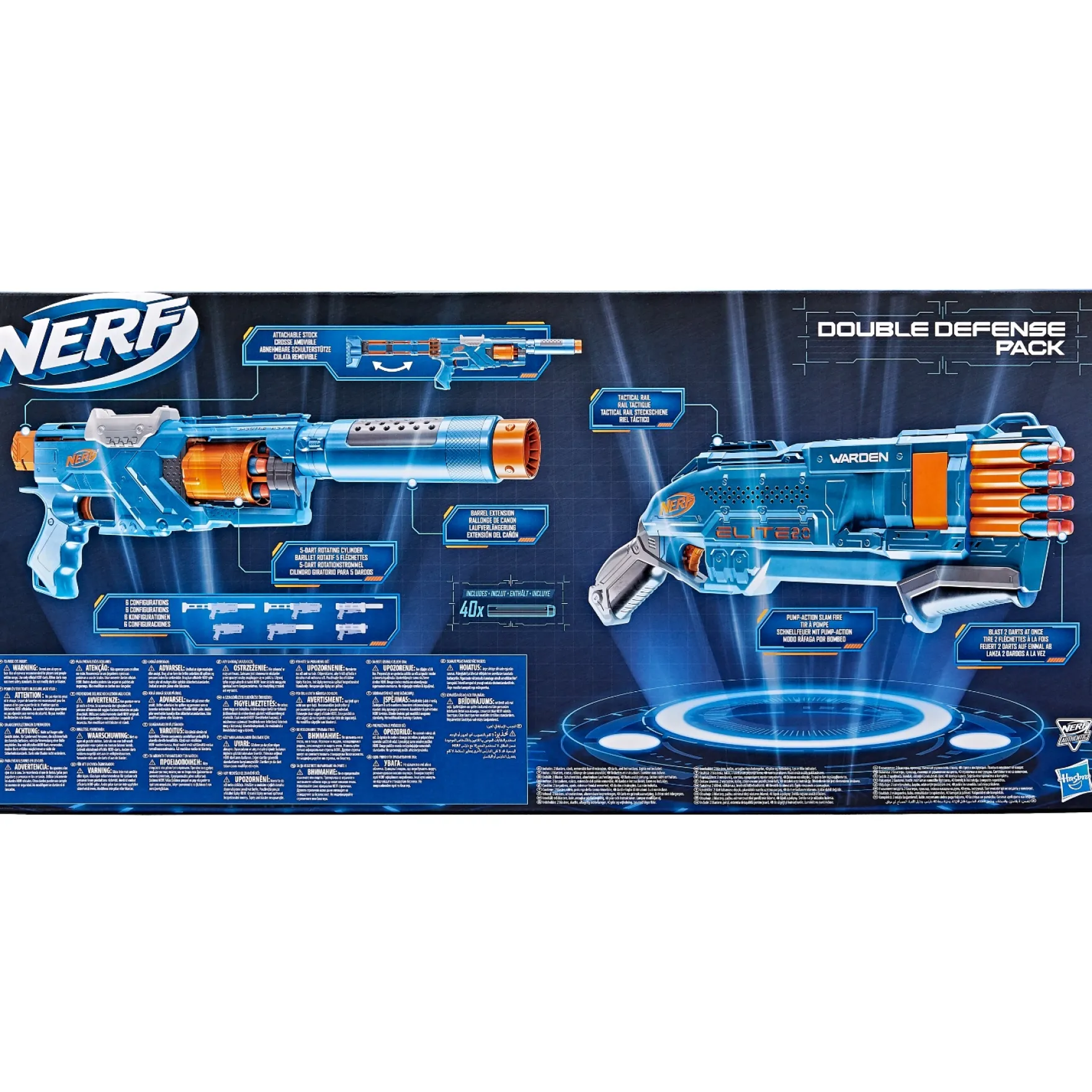 Nerf Elite 2.0 Double Defense Pack