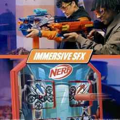 Nerf robots battle arena value etarget 4 panels  small