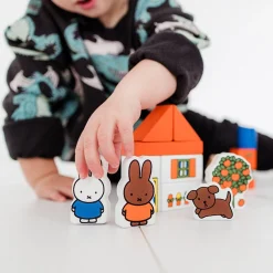 Nijn blokkenton hout 50-delig