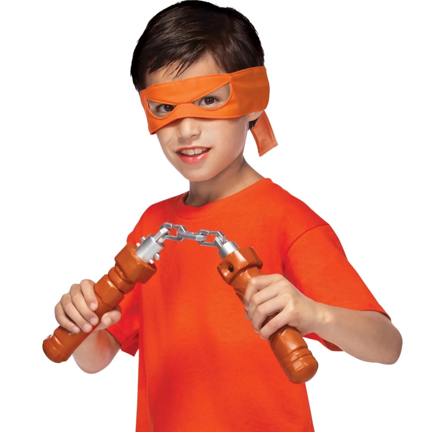 Ninja Turtles Michelangelo Ninja Reveal Transforming Nunchuk