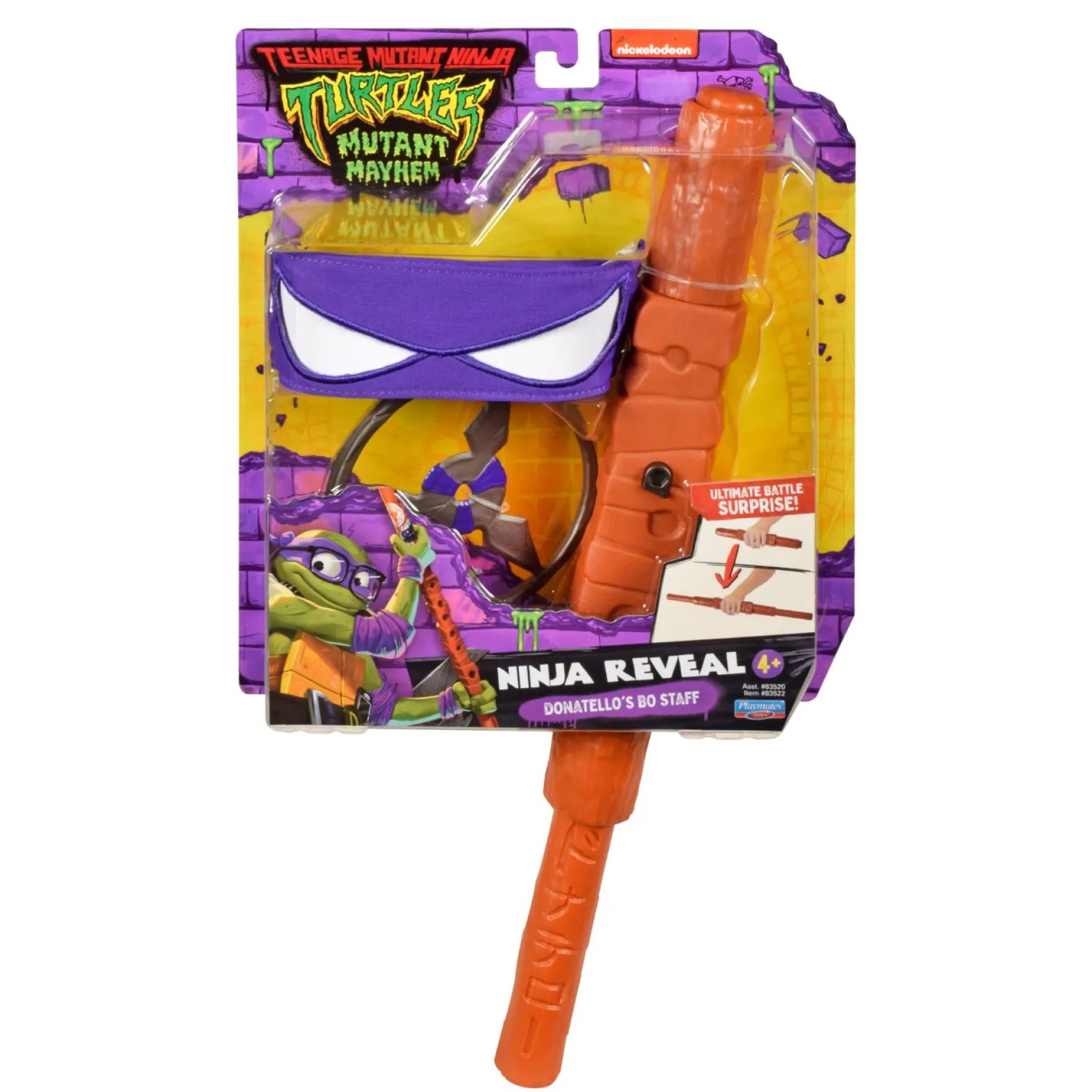 Ninja Turtles Movie Donatello Transforming Bo Staff