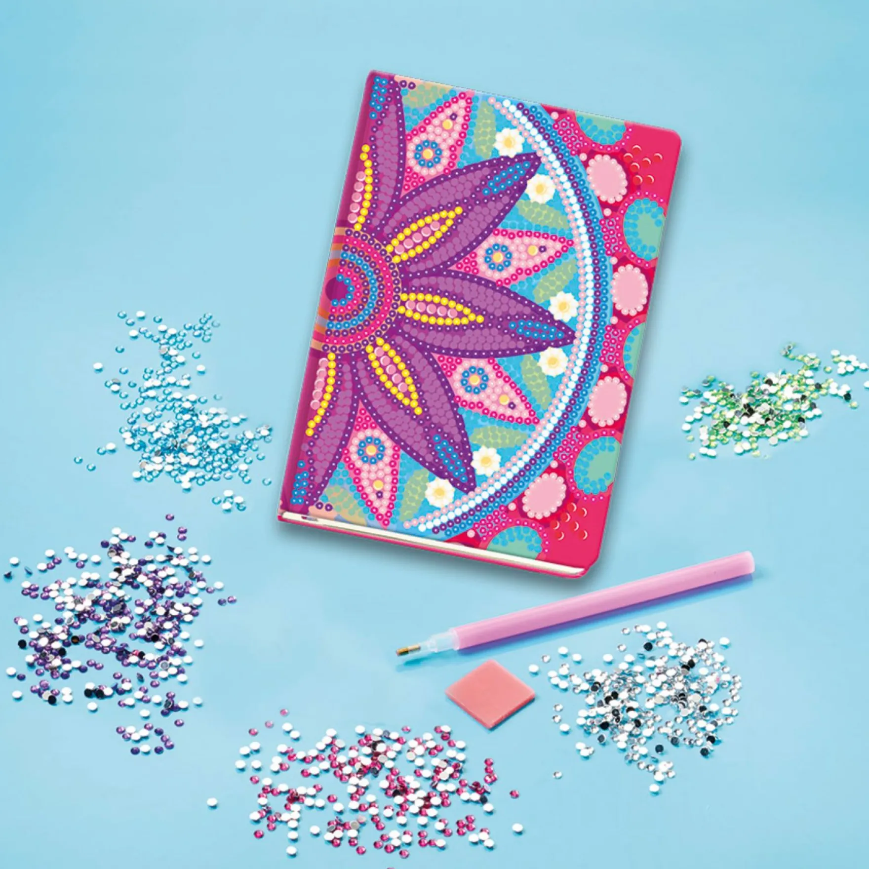 Notitieboek Diamond Painting Bloem Totum