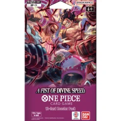 One Piece Op11 A Fist Of Divine Speed Sleeved  Booster