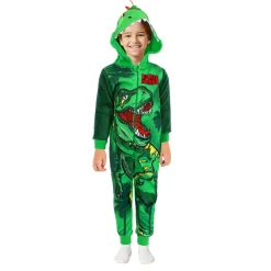 Onesie dino roar maat 122-128