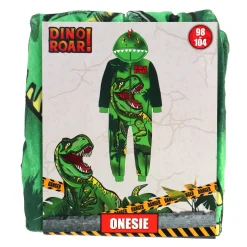 Onesie dino roar maat 98-104