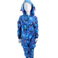 Onesie lilo & stitch blauw maat 98-104