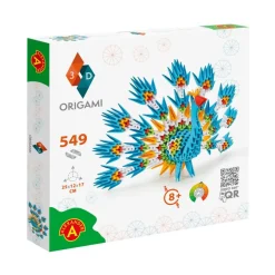 Origami 3D Peacock 549 Stukjes