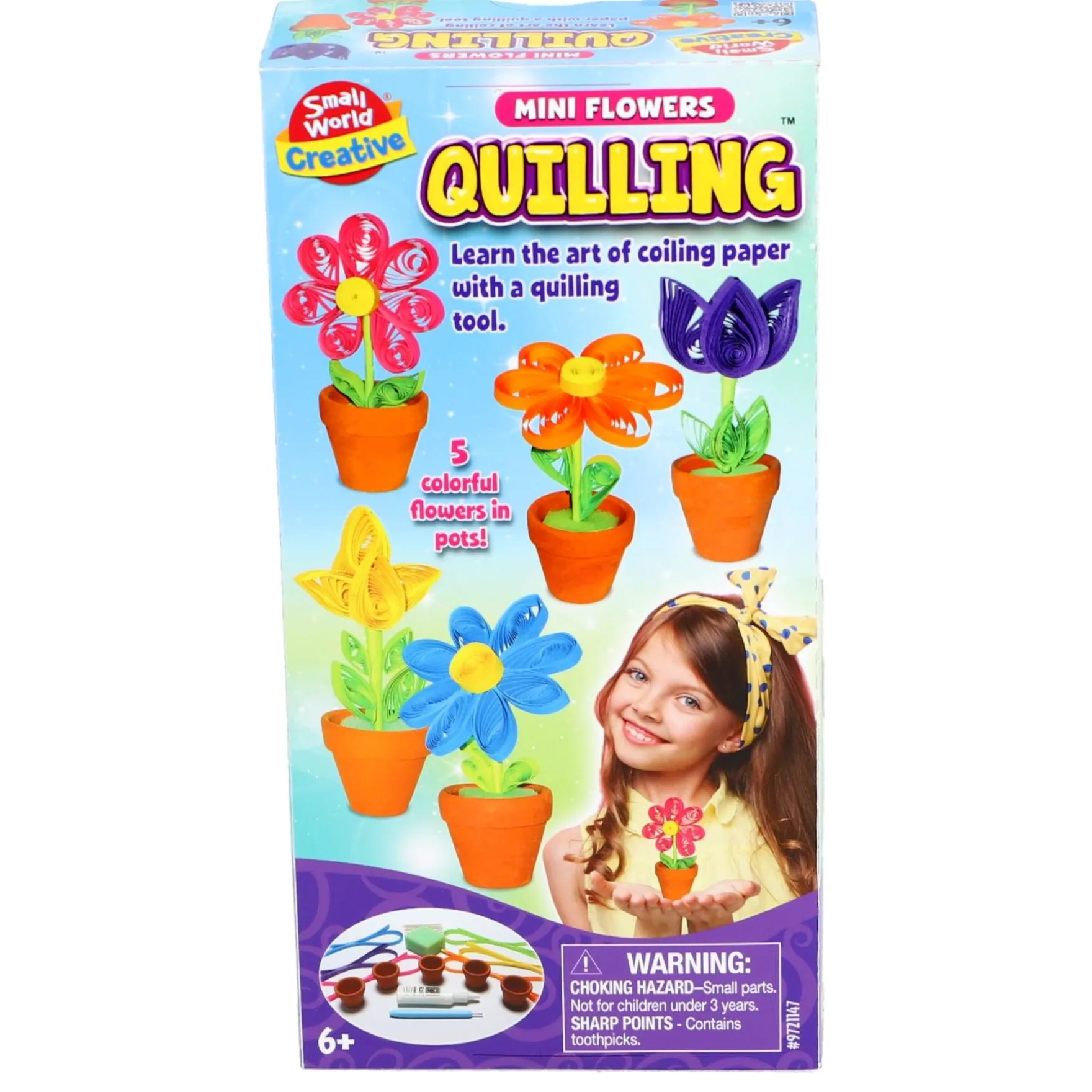 Papier quilling bloemen