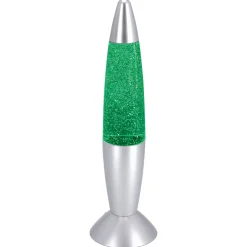 Party Time Glitterlamp LED color changing 35 cm