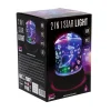 Party Time LED 2 in 1 starlight met zwarte voet