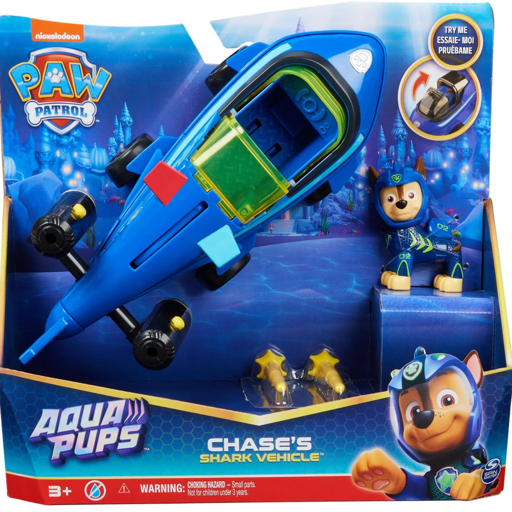 Paw Patrol Aqua Pups Deluxe Vehicle Chase
