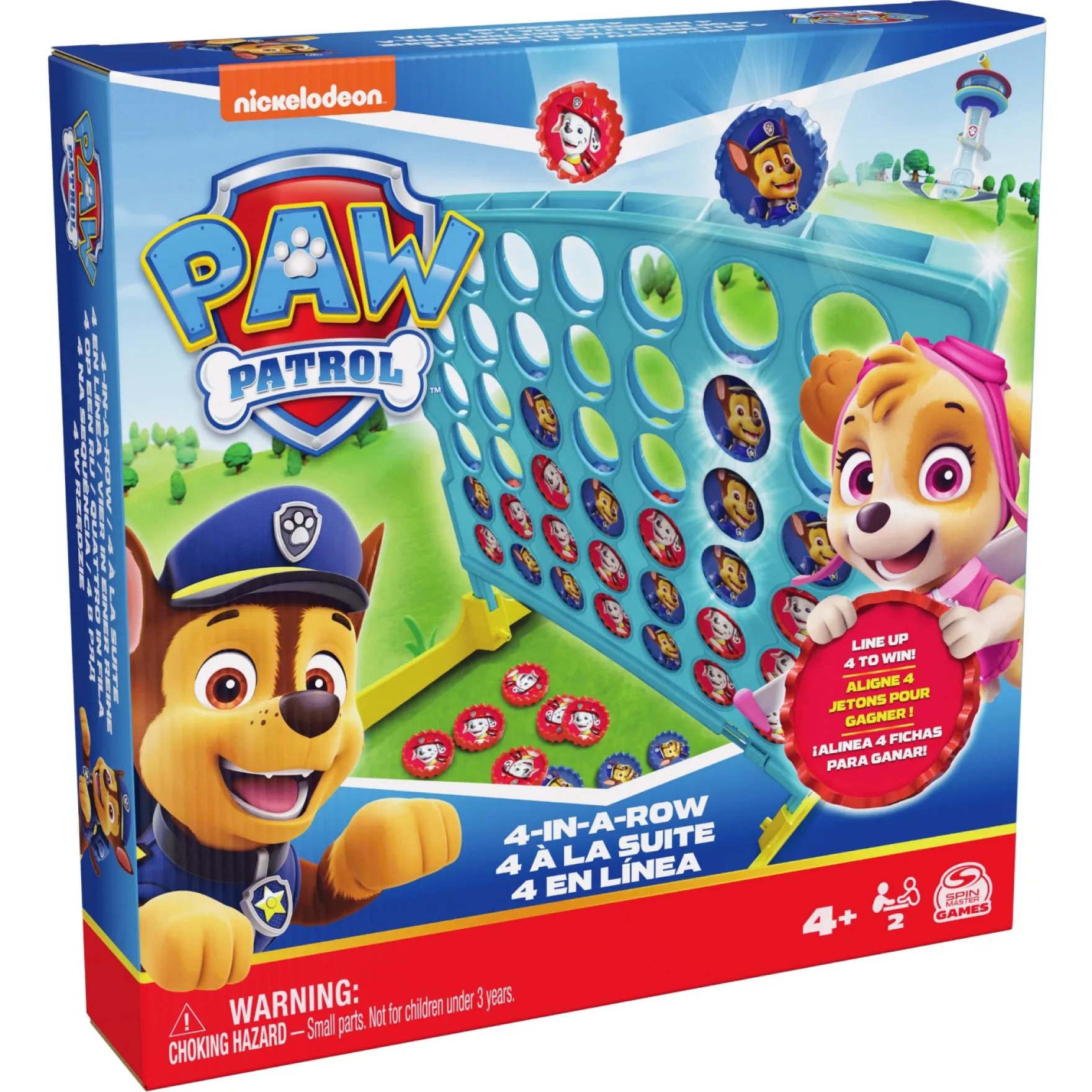 Paw Patrol Four In A Row - Kinderspel