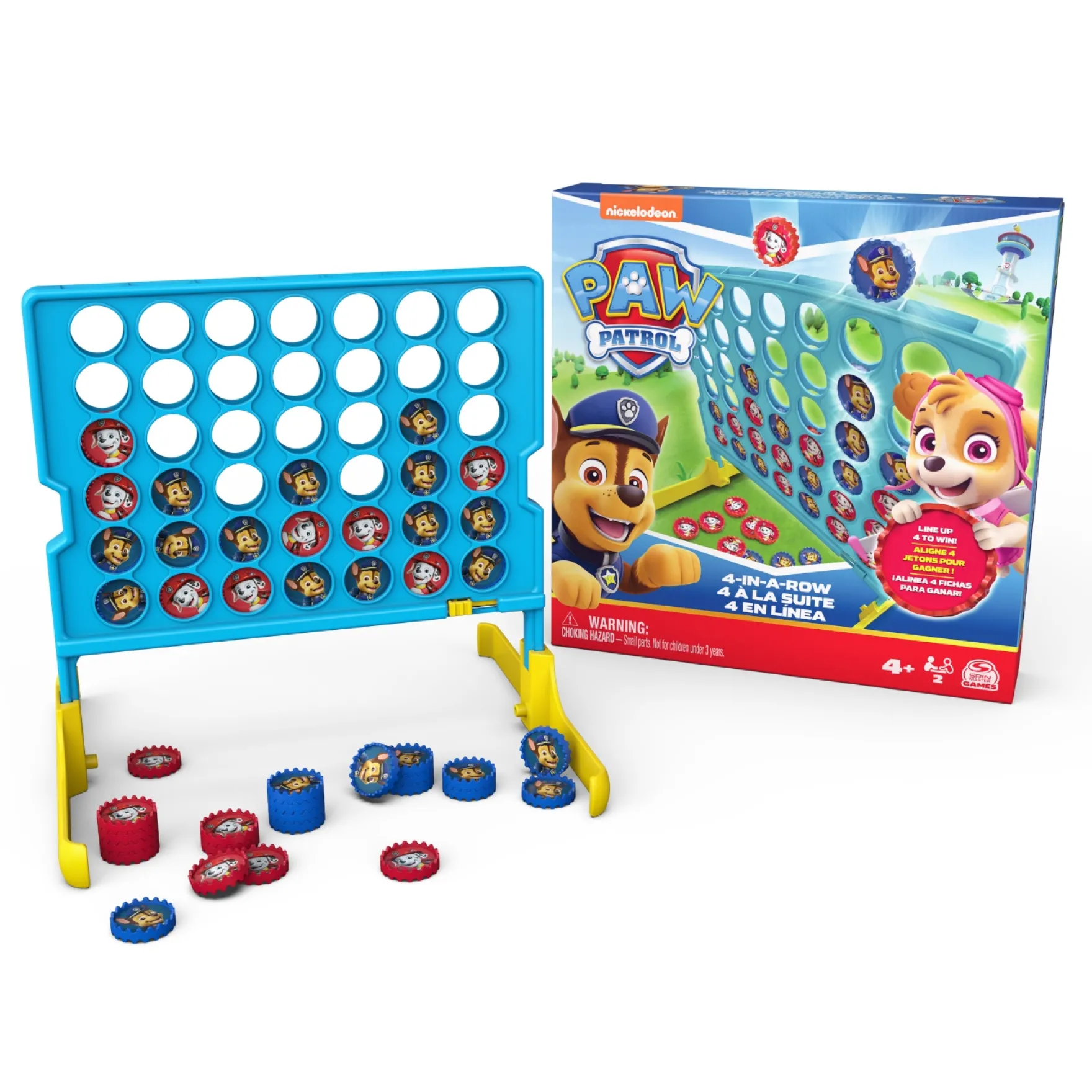 Paw Patrol Four In A Row - Kinderspel