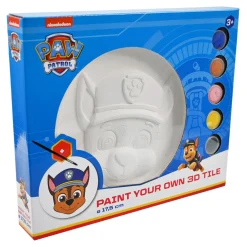 Paw Patrol Kleur Je Eigen 3D Tile