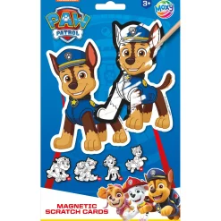Paw Patrol scratch magneten 10 delig