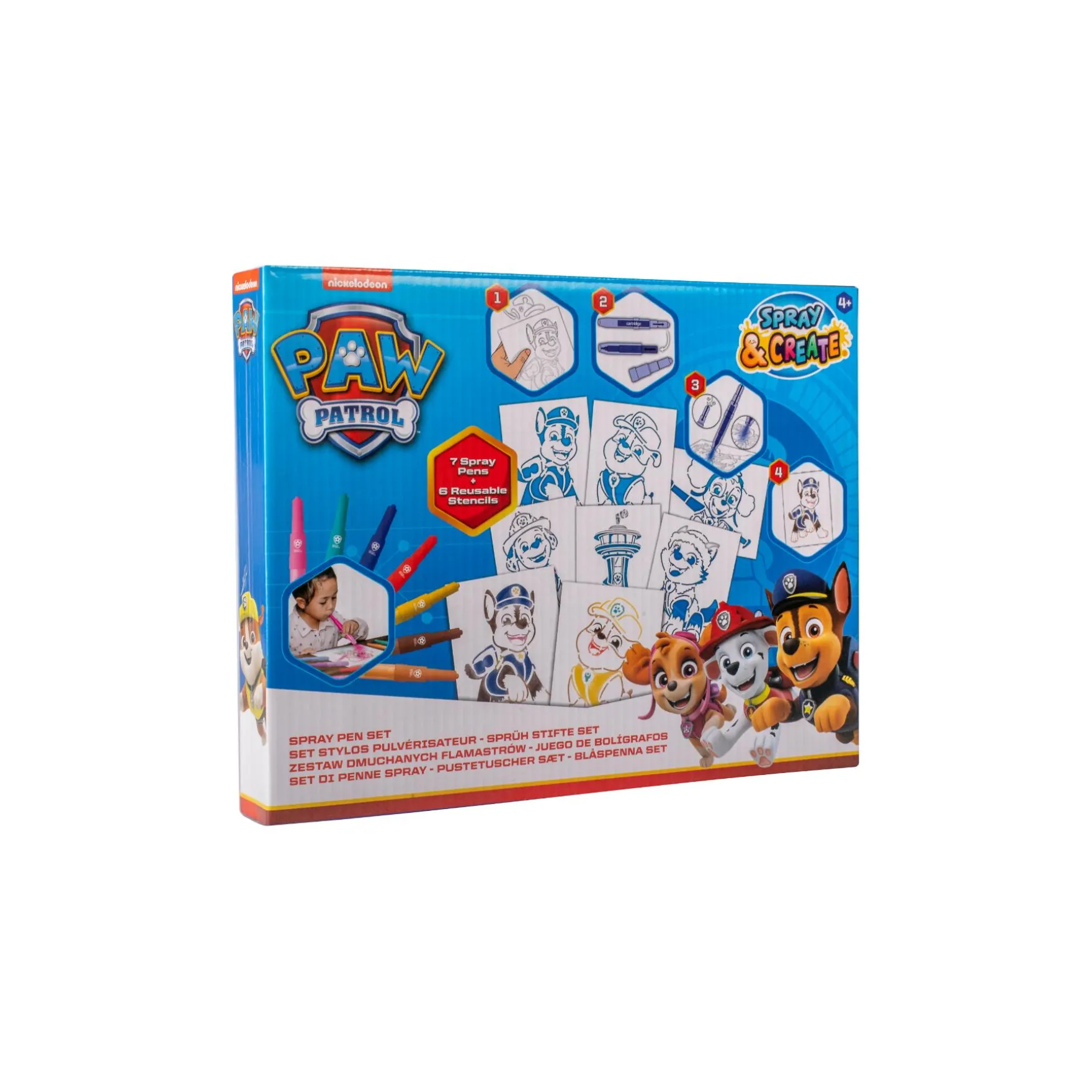 Paw Patrol Spray Pen Set