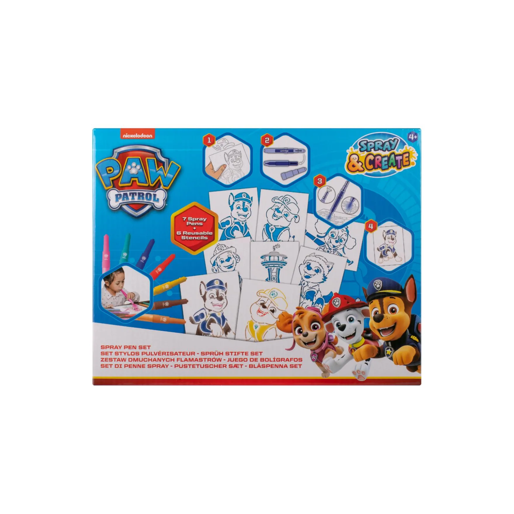 Paw Patrol Spray Pen Set