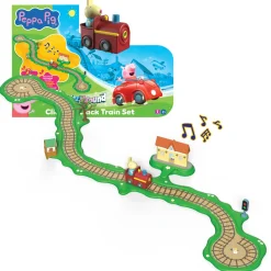 Peppa Whizz Around clickety clack trein set