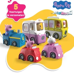 Peppa Whizz Around clickety clack trein set