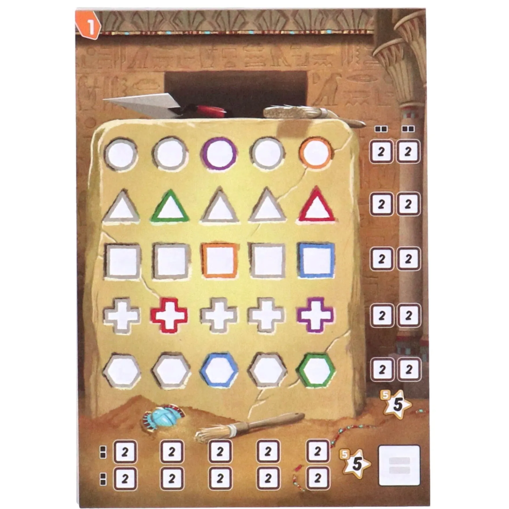 Pick a Pen Crypts - Dobbelspel