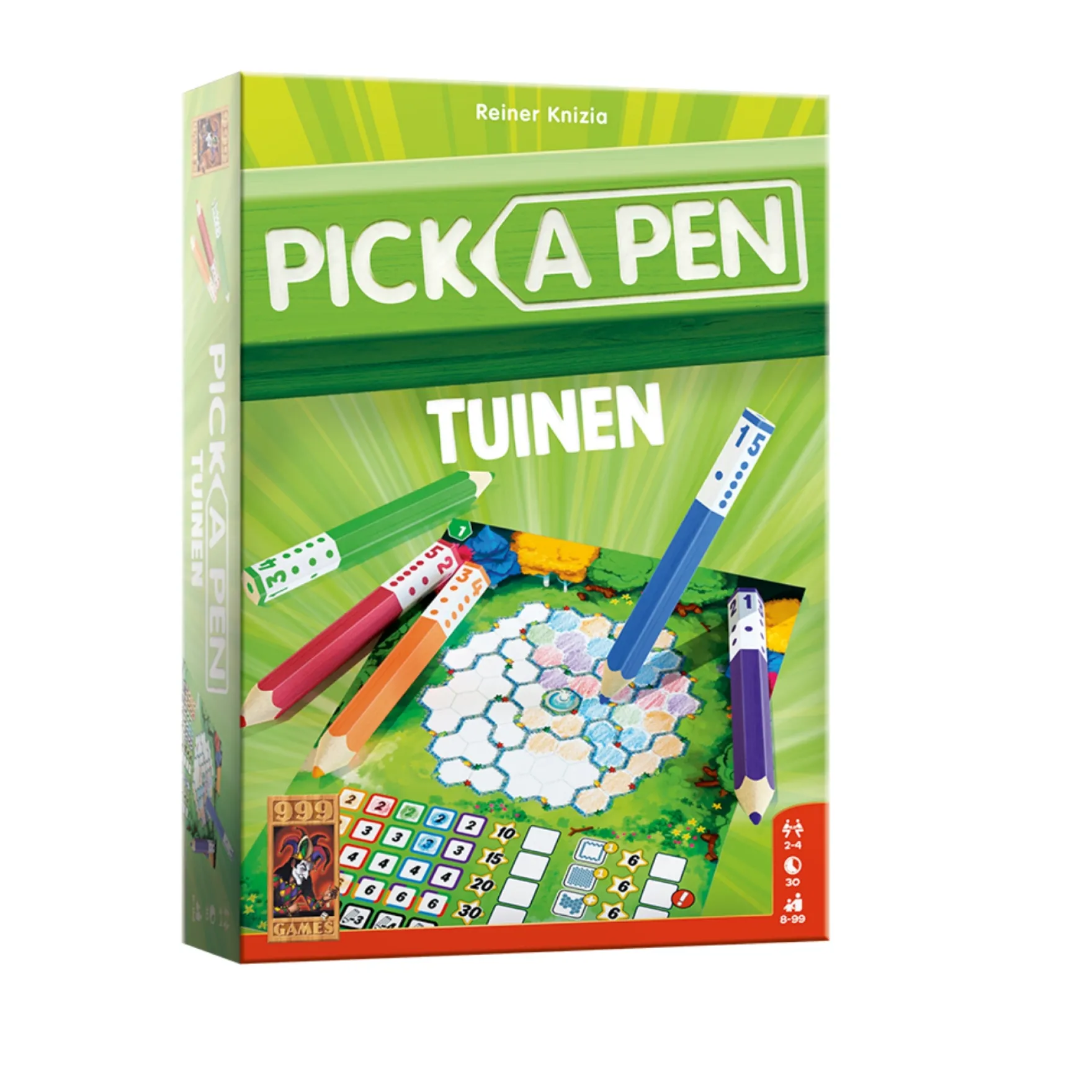 Pick a Pen Gardens - Dobbelspel
