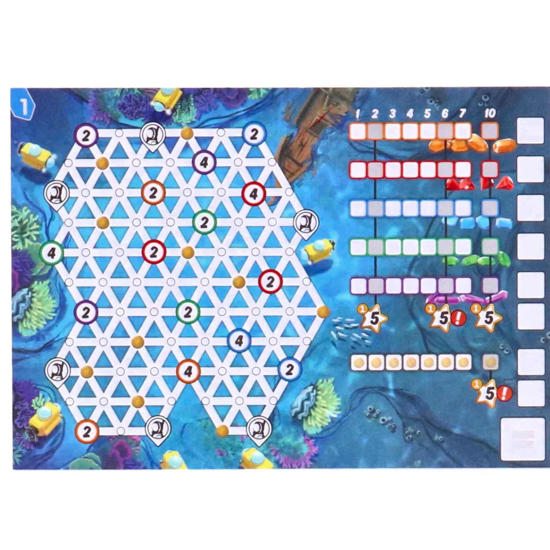 Pick a Pen Reefs - Dobbelspel