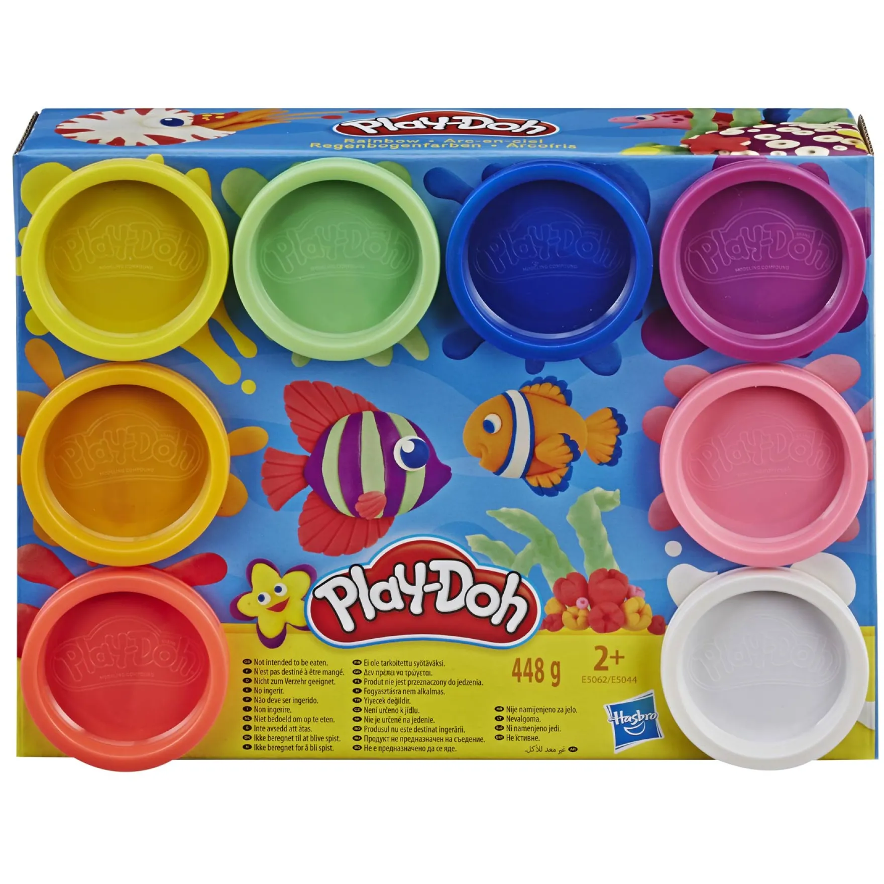 Play-Doh 8 Pack Regenboog Asst