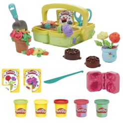 Playdoh bloeiende bloemen