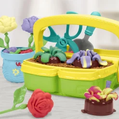Playdoh bloeiende bloemen