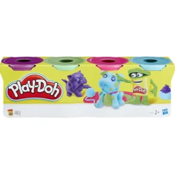 Play-Doh Klassieke Kleuren 4-Pack Assorti
