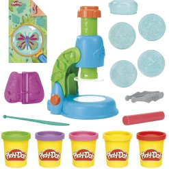 Playdoh licht en kijk microscope